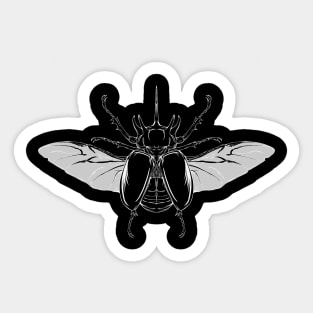 Beetle Change Dark Sticker